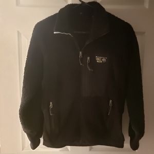 Black zip up fleece